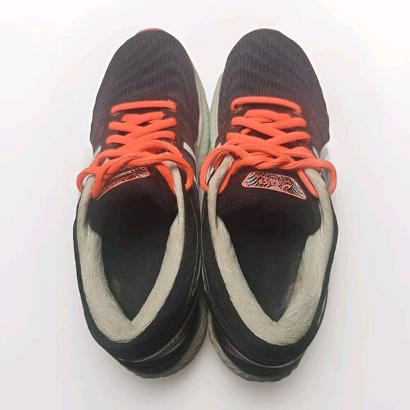 Women's ASICS GEL-Nimbus 22 Running Shoes 1012A587-003 Black/Bio Mint Size 7.5 - Picture 4 of 9